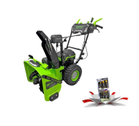 Снегоуборщик Greenworks GD82ST56, 82v (61 см) без АКБ и ЗУ (самоходный ,аккумуляторный)