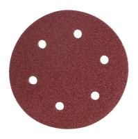 Набор круглых шлифовальных листов с перфорацией (225мм, P180) 5 шт.
