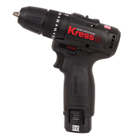 Дрель-шуруповерт ударная KRESS KU362 12V 38Нм бесщеточная аккумуляторная