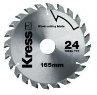 Диск твердосплавный по дереву KRESS 24T TCT 165 мм