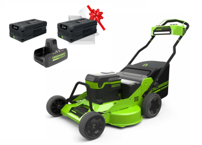 Газонокосилка самоходная Greenworks 82V (76 см) бесщеточная аккумуляторная