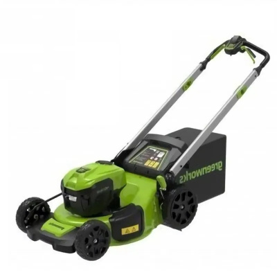 Газонокосилка самоходная Greenworks GD40LM48SP 40V (48 см) бесщеточная аккумуляторная
