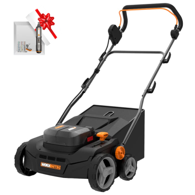 Аэратор-скарификатор WORX WG855E.9 40V (36см) бесщеточный аккумуляторный